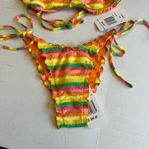 L*Space Maggie Top & Roger Bottom 2-Piece Bikini Set NWT Size XS - Picture 5 of 8